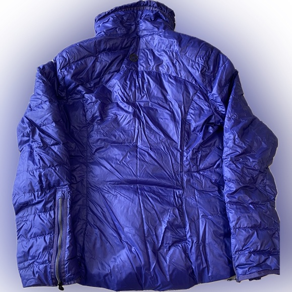 Lululemon Down Town Puffy Jacket  Pigment Blue  size 12 - Picture 12 of 13